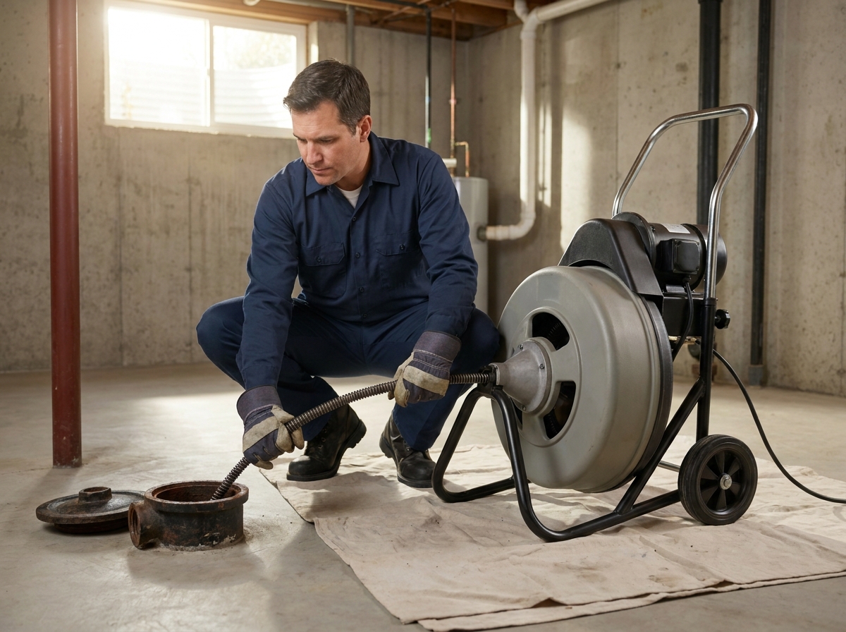 Sewer line services in Chatham, VA